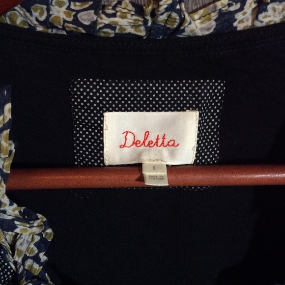 Anthropologie Deletta Printed Tuxedo Tee - Picture 6 of 6